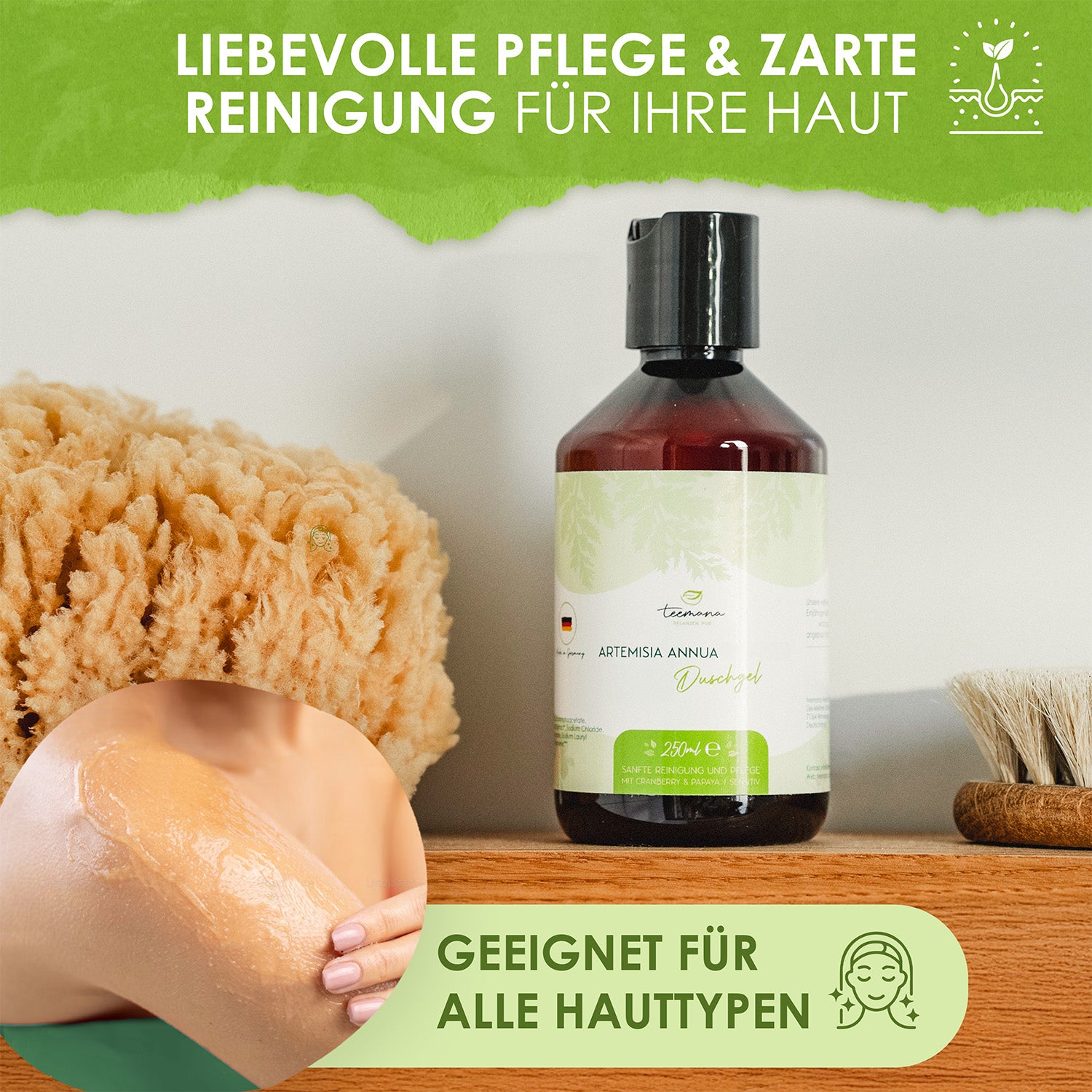 Artemisia annua anamed (A-3) shower gel