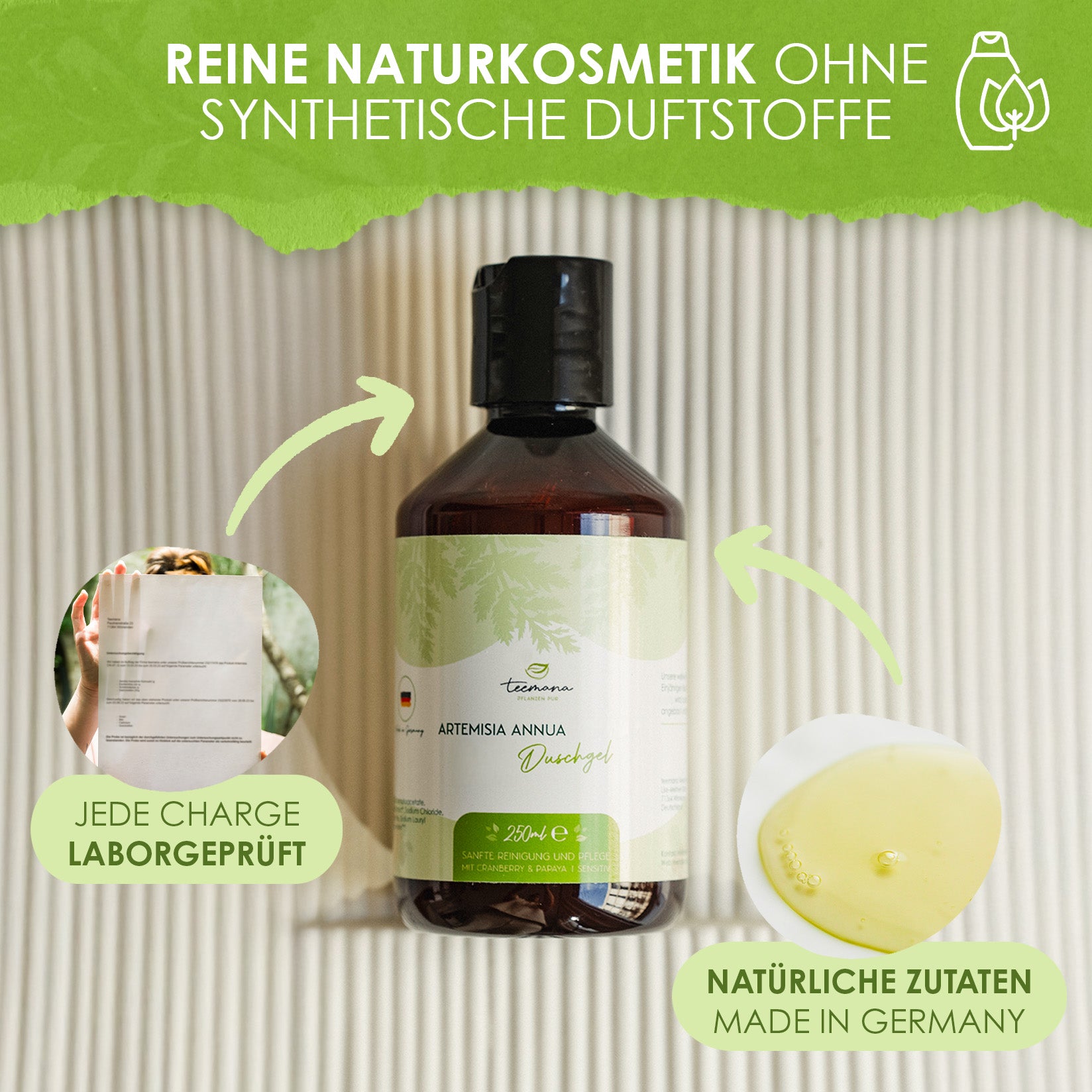 Artemisia annua anamed (A-3) shower gel
