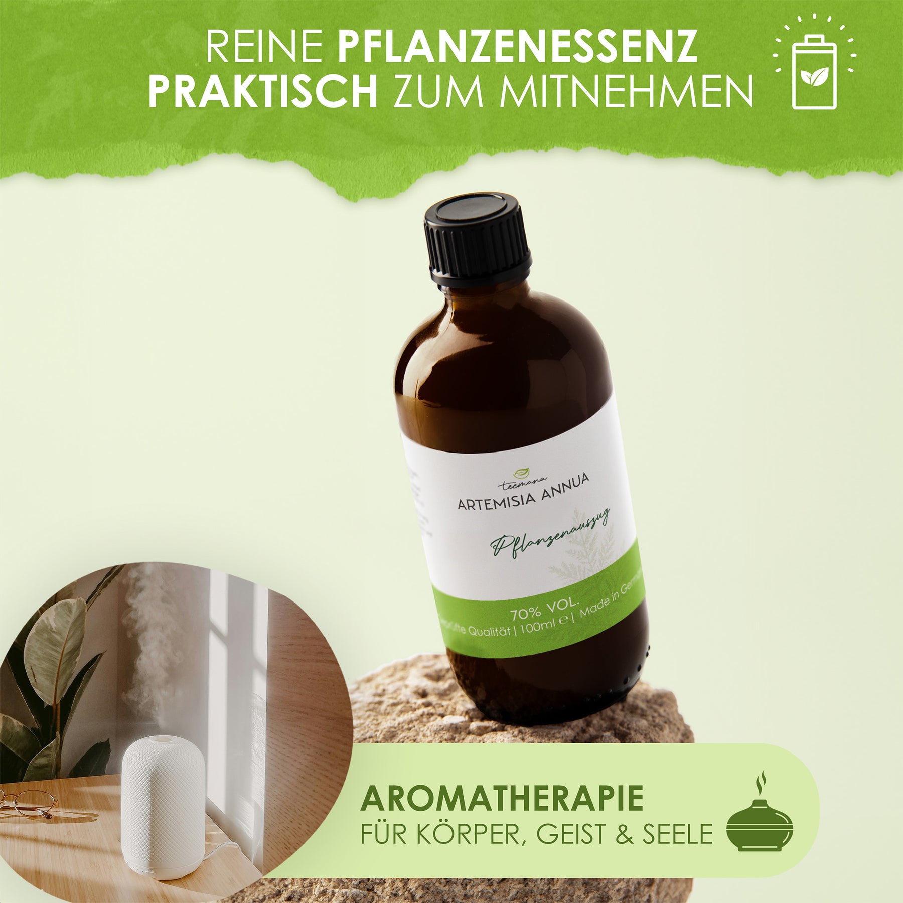 Artemisia annua Pflanzenauszug Alkohol 70% Vol.